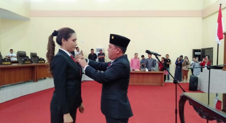 Dprd Kabupaten Bolmong Gelar Pelantikan Paw Gita Ratnasari Tuuk