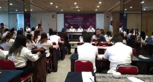 Kpu Sangihe Gelar Sosialisasi Pembentukan Pantarlih Pilkada 2024